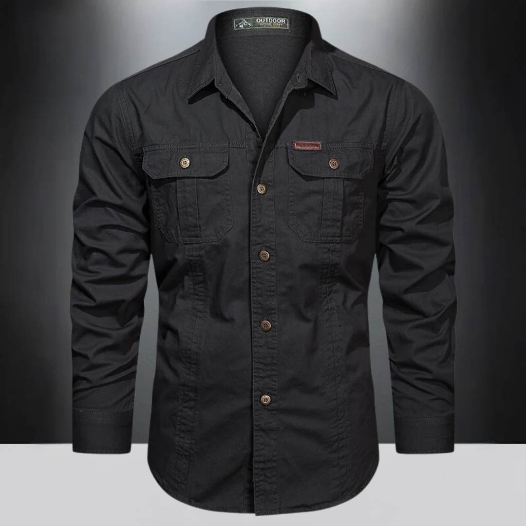 Carsten™ - chemise cargo confortable en Coton
