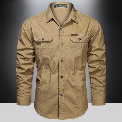 Carsten™ - chemise cargo confortable en Coton