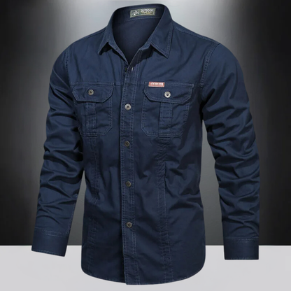 Carsten™ - chemise cargo confortable en Coton