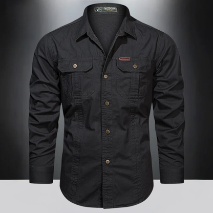 Carsten™ - chemise cargo confortable en Coton