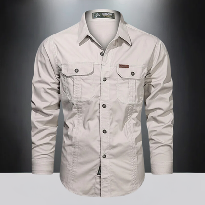 Carsten™ - chemise cargo confortable en Coton