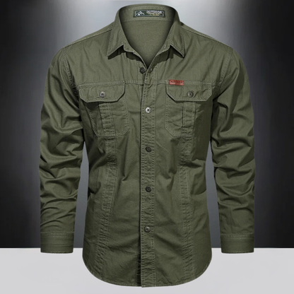 Carsten™ - chemise cargo confortable en Coton