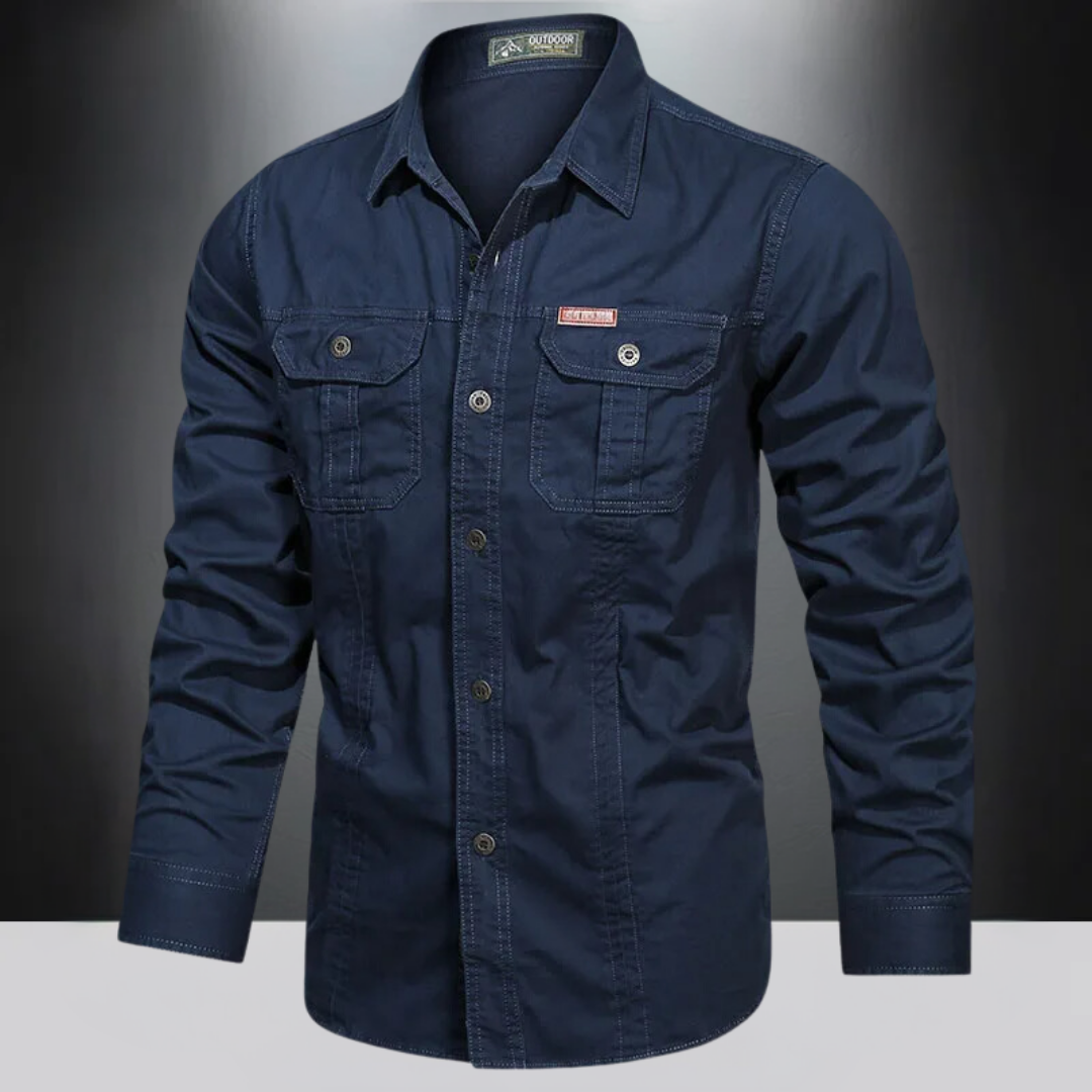 Carsten™ - chemise cargo confortable en Coton