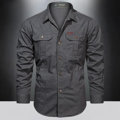 Carsten™ - chemise cargo confortable en Coton